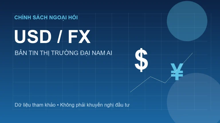 Bộ Tài chính Mỹ công bố báo cáo chính sách ngoại hối tháng 7/2026